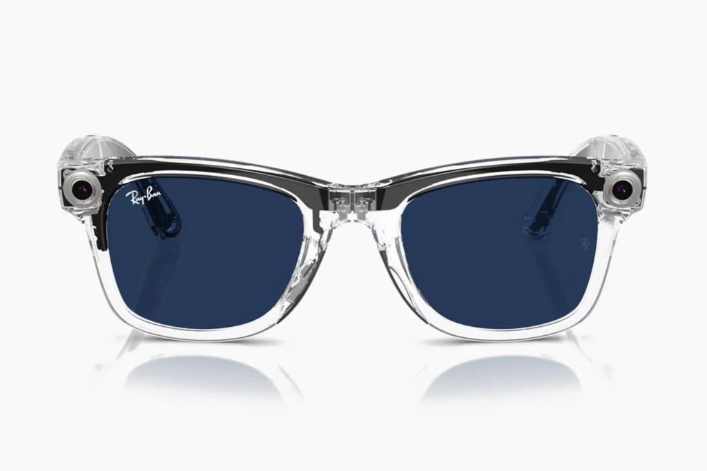 rayban meta slimme blauwe bril met camera bij teeling optiek amsterdam