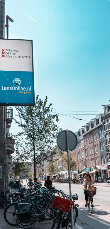 drukken kinkerstaat met teeling optiek bord