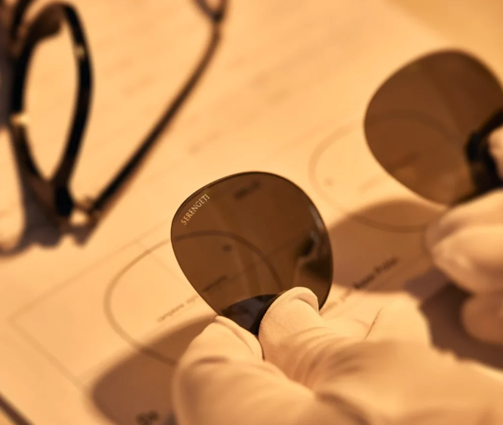 Serengeti glazen met lenstechnologie en UV bescherming bij Teeling Optiek Amsterdam