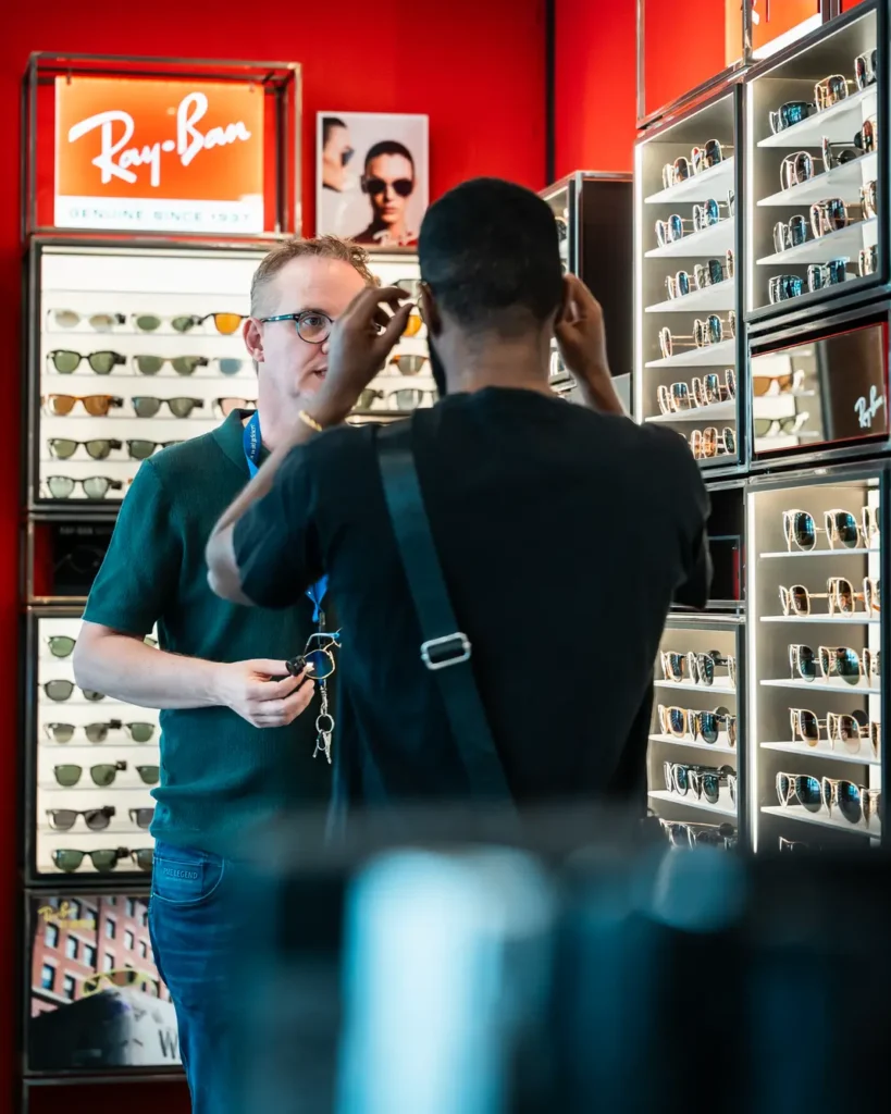 Persoonlijk advies over Ray-Ban modellen, glazen en pasvorm